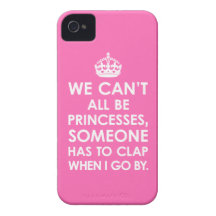 iPhone 4 Fall-Pink alle können wir nicht Prinzessi iPhone 4 Hülle