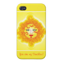 iPhone 4 Fall Savvy abstrakter Sun iphone hüllen