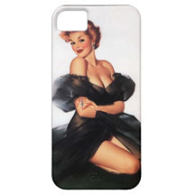 IPhone 5 Case-Mate-FallVintages PinUp-Mädchen