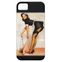 IPhone 5 Case-Mate-FallVintages PinUp-Mädchen