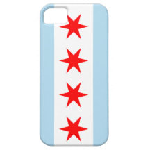 iPhone 5 Chicago-Flaggentelefonkasten iPhone 5 Cover