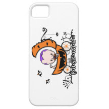 iphone 5 Fall mit Baby-Vampir + Kürbis-Spaziergäng iPhone 5 Etui