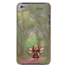 IPod-Touch-Fall des roten und schwarzen Cartoon fe iPod Case-Mate Case