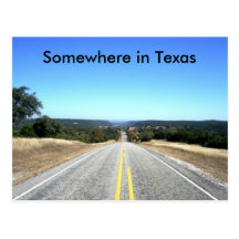 Irgendwo in Texas Postkarte