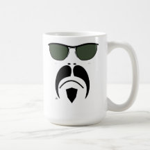 iRide Schnurrbart-einfache Reiter-Sonnenbrille Kaffee Haferl
