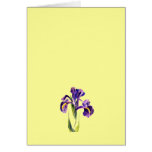 Iris-Gruß-Karte