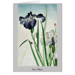 Iris Ukiyoe Grußkarten
