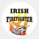 Irische Feuerwehrmann-Aufkleber u. Abziehbilder