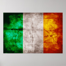 Irische Flagge Plakatdrucke