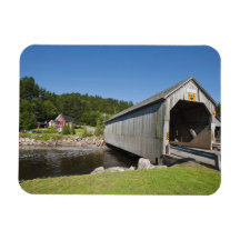 Irische Fluss-überdachte Brücke, St Martins, neu Flexible Magnete
