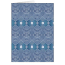 Irische Spitze - Wedgewood Blau Karten
