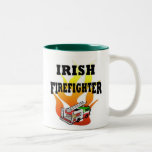 Irischer Feuerwehrmann Teetasse