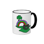 Irischer Goldschatz für Becher St. Patricks Tages Tee Haferl