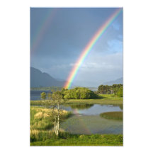 Irisches Regenbogen-Foto