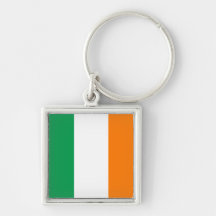 Irland-Flagge Keychain Schlüsselanhänger