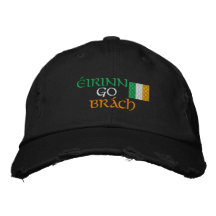 Irland für immer bestickte kappe