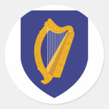 Irland, Irland Runder Sticker