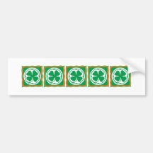 Irland Kleeblatt Eire Ireland shamrock Auto Aufkleber