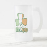 Irland-Kleeblatt-mattierter Becher Teehaferl