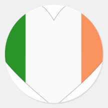 Irland Runde Aufkleber