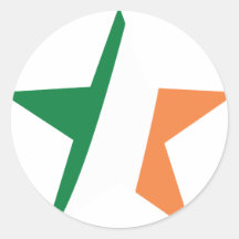 Irland-Stern Stickers