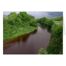Irland strömt Ardara Karte