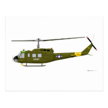 Irokese Bell UH-1D Postkarten