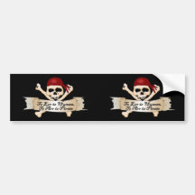 Irren ist menschlich zu Arr ist Pirat Autosticker