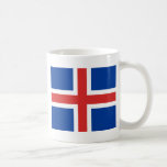 Island-Qualitäts-Flagge Kaffee Tasse
