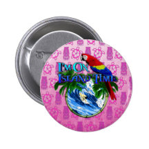 Island Time Surfing Pink Tiki