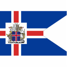 Isländisches Präsidenten, Island-Flagge Photoskulpturen
