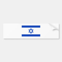 Israel-Flagge Auto Aufkleber