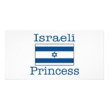 Israelische Prinzessin Photokartenvorlage