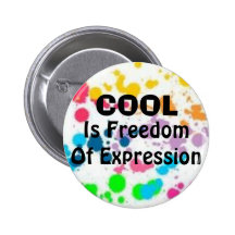 , Ist Freiheit des Ausdrucks cool Button
