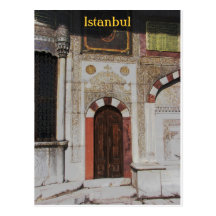 Istanbul-Brunnen-Postkarte