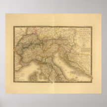 Italien 9 plakatdrucke