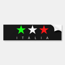 Italien Auto Sticker