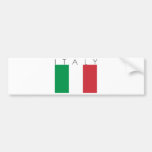 Italien-Flagge Auto Aufkleber