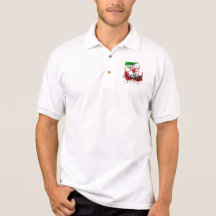 Italien-Flagge - italienische Polo-T-Shirts