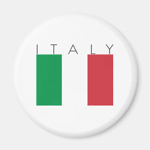 Italien-Flagge Magnete