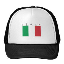 Italien-Flagge Retrokultmütze