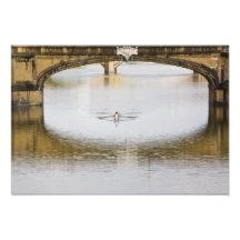 Italien, Florenz, Sculls mit rudernd Photo