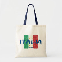 Italien-Fußball 2010 Einkaufstaschen