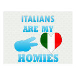Italiener sind mein Homies Postkarte