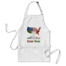 Italienische Wurzeln, amerikanische Karten-Schürze