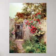 Italienischer Garten Posterdrucke