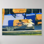 Italienisches Gondel-Detail-Pferdephotographie-Pla Plakatdruck