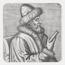 Iwan IV das schreckliche Quadrataufkleber