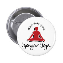 Iyengar Yoga Anstecknadel