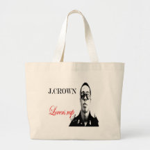 J.crown - "Liebhaber-Rap" Merch Einkaufstaschen
